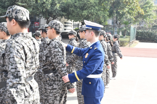 “學軍之風采，修身以匡國(guó)”——溫州中學新疆部2020學年(nián)軍訓開(kāi)幕式